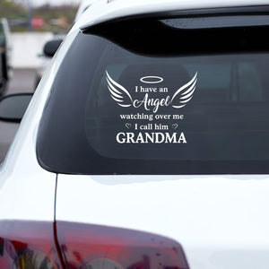 My Guardian Angel - Personalized Sticker
