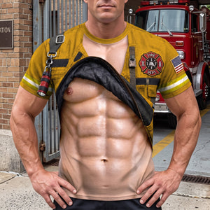 Firehouse Hero Shirt - Personalized Gifts For Firefighter