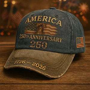United States 250th Anniversary Red Cap