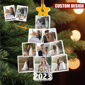 2023 New Release-Photo Tree Christmas Acrylic Ornament