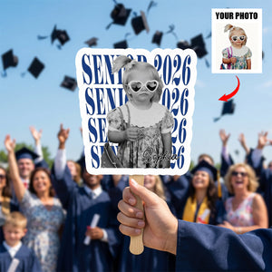 Custom Photo Graduation - Personalized Graduation Fan