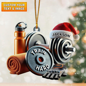 Personalized Fitness Christmas Ornament Gift For Gym Lovers-New Release