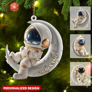 Personalized Astronaut Christmas Ornament-Astronaut Gift