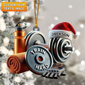 Personalized Fitness Christmas Ornament Gift For Gym Lovers-New Release