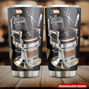 Barber-Personalized Hairdresser Tumbler