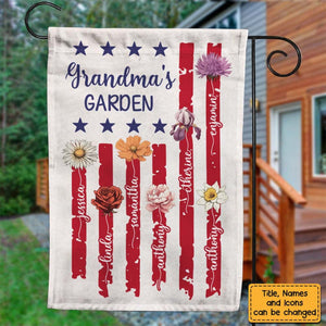 Grandma's Garden 4TH Of July American Flag