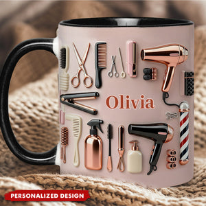 Proud Hair Stylist-Personalized Hairdresser Mug