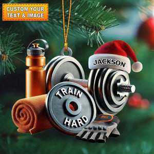 Personalized Fitness Christmas Ornament Gift For Gym Lovers-New Release
