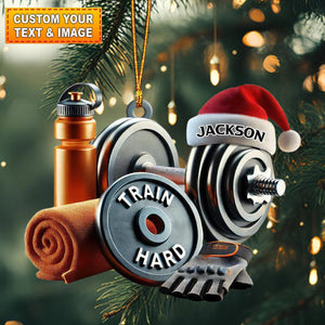 Personalized Fitness Christmas Ornament Gift For Gym Lovers-New Release
