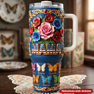 Personalized USA Grandma Mama Tumbler-Gifts For Grandma and Mama