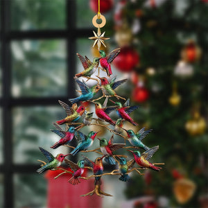 Hummingbird Tree Ornament - Bird Lover Gift