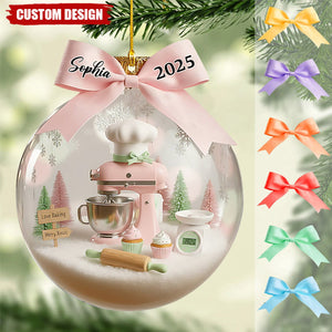 Love Baking - Personalized Baking Ornament