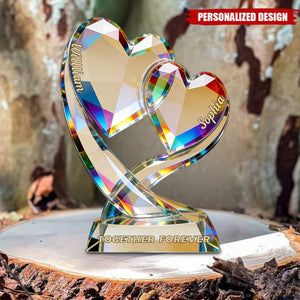 Together Forever-Personalized Couple Acrylic Plaque