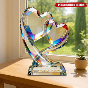 Together Forever-Personalized Couple Acrylic Plaque