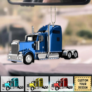 Luxury Truck Personalized Gift / Custom Trucker Ornament