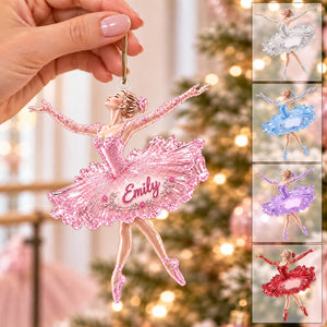 Personalized Ballerina Acrylic Ornament,Gift for Her