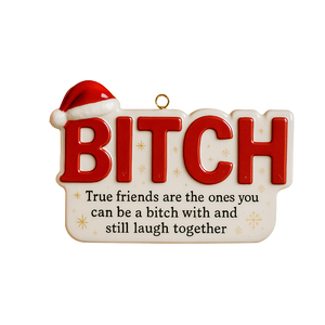 2025 New Release Funny Friendship Christmas Ornament