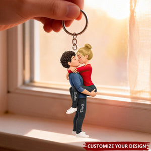 You Are The Missing Piece To My Heart - Personalized Acrylic Keychain