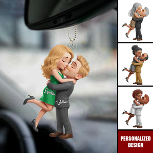 Personalized Anniversary Wedding Car Ornament Gifts For Husband And Wife