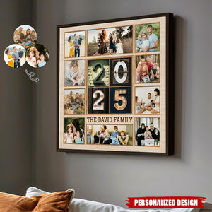 Custom Family Photo Collage Poster 2025-Family Keepsake Gifts