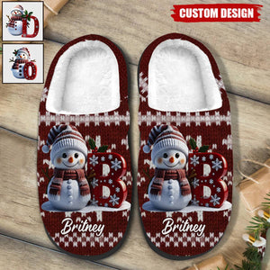 Merry Christmas - Personalized Family Slippers
