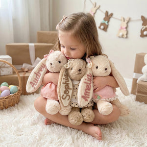 Personalized Bunny Plush - Gift For Girl,Baby,Granddaughter