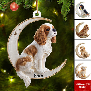 Personalized Cute Dog Acrylic Ornament
