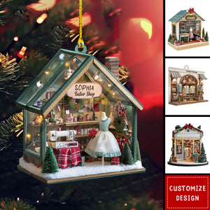 Personalized Tailor Shop Christmas Ornament-2024 New Release