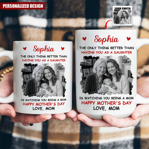 Personalized Mother's Day/Father's Day Mug-Gift For Son, Daughter