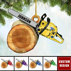 Personalized Arborist Ornaments - Gift For Tree Trimmer - New Release