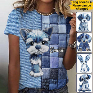 Personalized Dog All Over T-Shirt