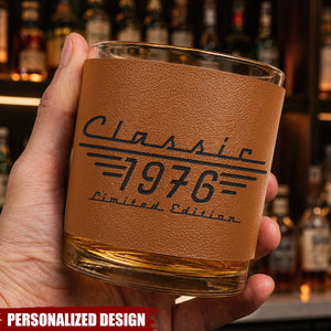 Classic Limited Edition-Personalized Whiskey Glass-Father's Day Gift