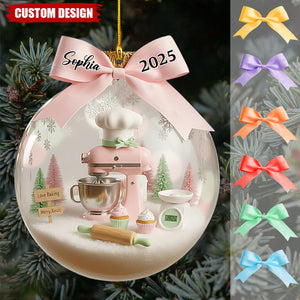 Love Baking - Personalized Baking Ornament