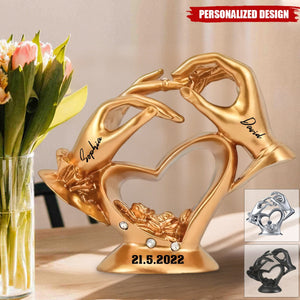 Anniversary Gifts For Couple-Personalized Couple Custom Shaped Acrylic Plaque