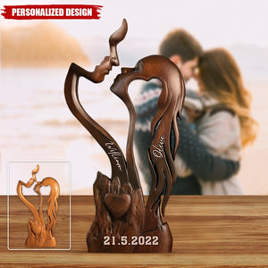 You And Me We Got This-Personalized Couple Custom Shaped Acrylic Plaque