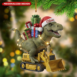 Personalized Dinosaur Ornament Gift For Kids