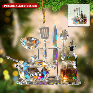 Personalized Kitchenware Set Themed Ornaments