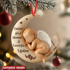 Personalized Baby Memorial Ornament - Gift for Baby Loss