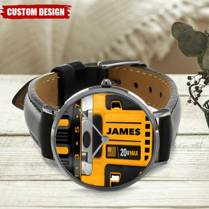 Mechanic Tool - Personalized Mechanic Hand Watch