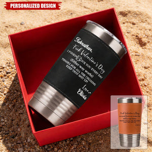 I F*cking Love You Thanks For All The Orgasms-Personalized Couple Tumbler