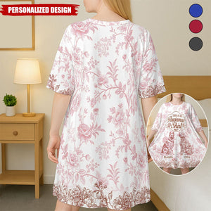 My Pawjamas Shirt Dog Custom Breeds Toile De Jouy Style-Personalized Sleep Tee