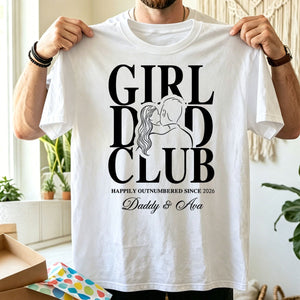 Personalized Comfort Colors Dads Club Shirt, Fathers Day Gift, Gift for Husband, Dad to be, Gift for Dad Birthday