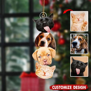 Merry Petmas - Personalized Dog Ornament