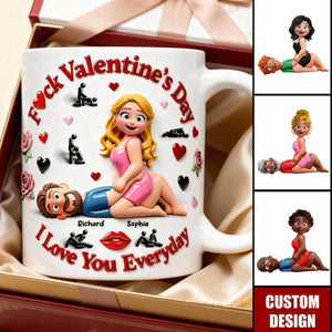 Personalized Couple Love You Everyday Coffee Mug-Gifts For Couple