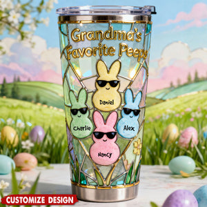 Easter Bunny 20oz Tumbler - Personalized Gifts For Grandma, Mom Tumbler