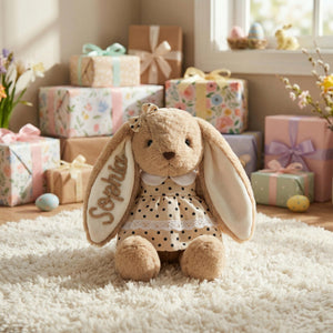 Personalized Bunny Plush - Gift For Girl,Baby,Granddaughter