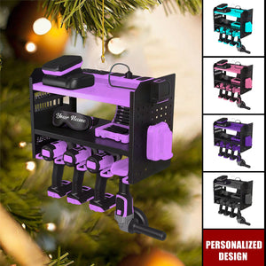 Personalized Mechanic Tool Box Ornament-Gift for Dad, Husband, Handyman