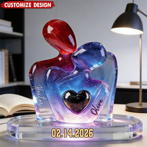 New Release - Personalized Couple Acrylic Plaque - Gift For Couple