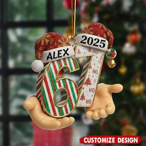 Personalized 67 Funny Ornament