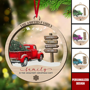 Personalized Family Christmas Ornament-Gift For Christmas